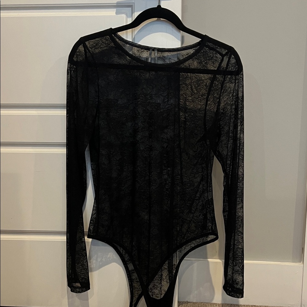 Anthropologie Lace Bodysuit